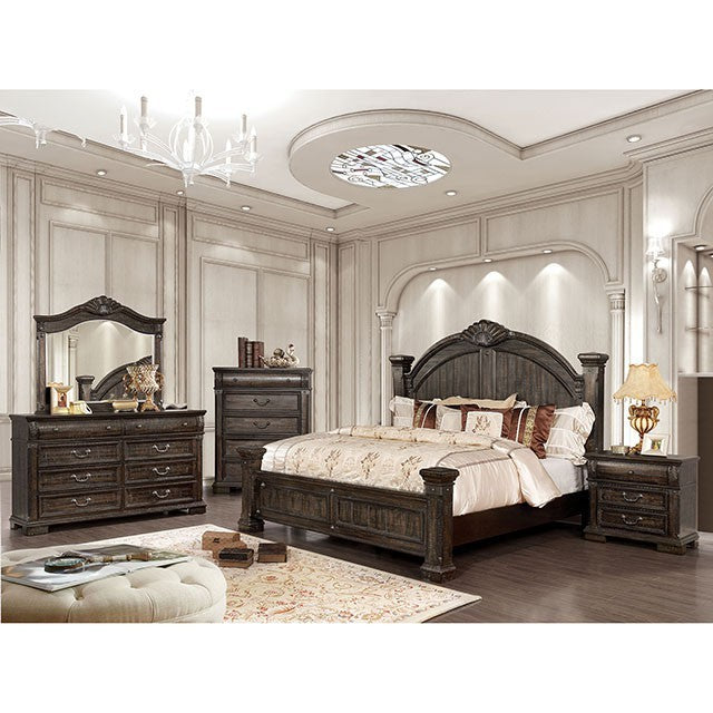 Genevieve Bed Model Cm7428-E.King Bed By Furniture Of America 