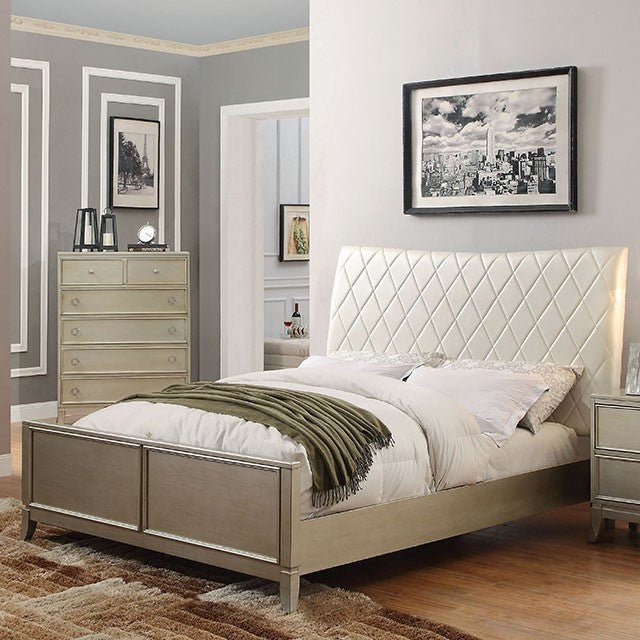 Enid Bed Model Cm7430-E.King Bed By Furniture Of America 