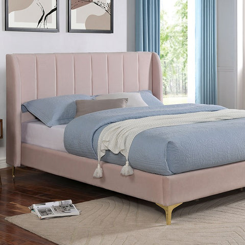 Pearl Bed Model Cm7459Pk-Queen Bed By Furniture Of America 