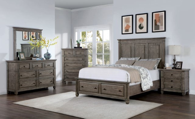 Durango Bed Model Cm7461Gy-E.King Bed By Furniture Of America 
