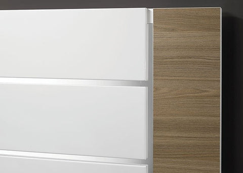 Erlangen Bed Model Cm7462Wh-Queen Bed By Furniture Of America 