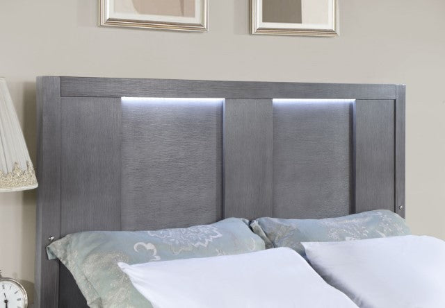 Regulus Bed Model Cm7475Gy By Furniture Of America 