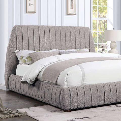 Sherise Bed Model Cm7476Gy-Queen Bed By Furniture Of America 