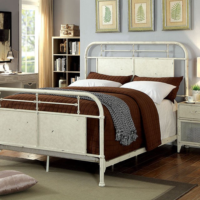Haldus Bed Model Cm7502Wh-E.King Bed By Furniture Of America 