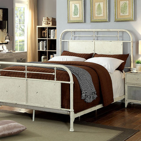 Haldus Bed Model Cm7502Wh By Furniture Of America 