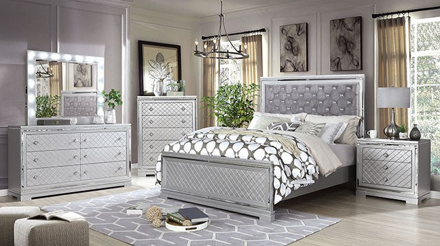 Belleterre Bed Model Cm7518-Queen Bed By Furniture Of America 