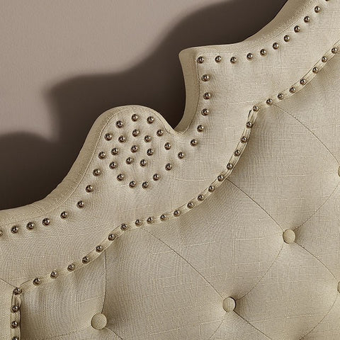 Aubree Bed Model Cm7537Bg-Queen Bed By Furniture Of America 