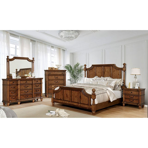 Mantador Bed Model Cm7542-E.King Bed By Furniture Of America 