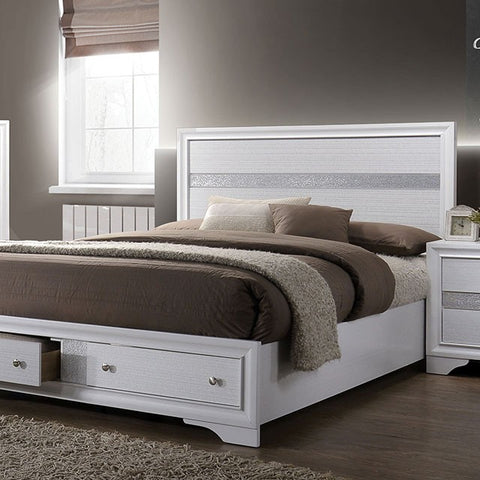 Chrissy Bed Model Cm7552-Queen Bed By Furniture Of America 