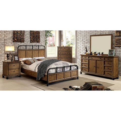 Mcville Bed Model Cm7558-E.King Bed By Furniture Of America 