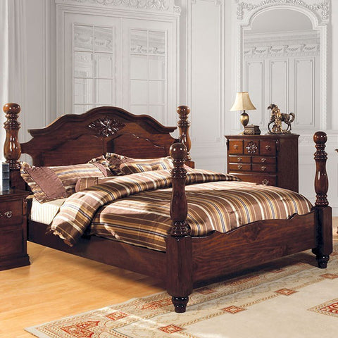 Tuscan Bed Model Cm7571-E.King Bed By Furniture Of America 