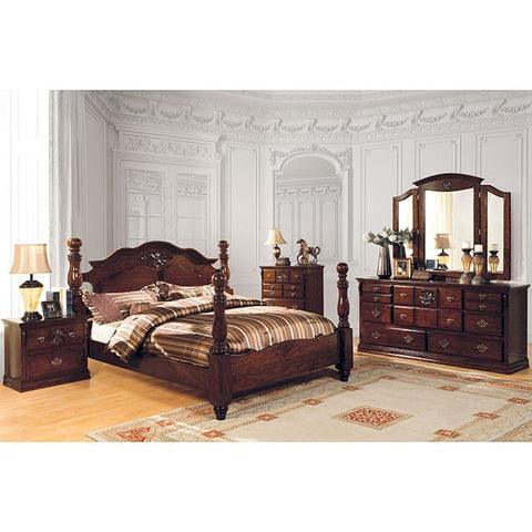 Tuscan Bed Model Cm7571-E.King Bed By Furniture Of America 