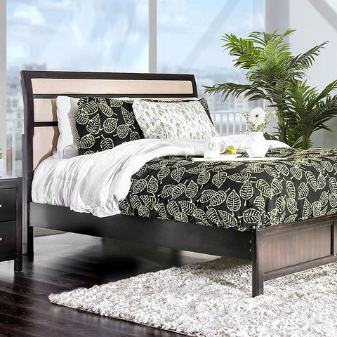 Berenice Bed Model Cm7580Ex-Queen Bed By Furniture Of America 