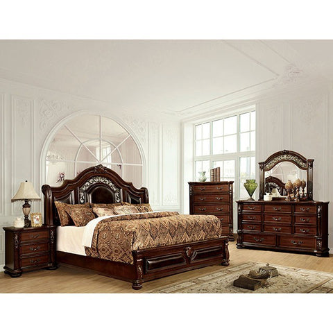 Flandreau Bed Model Cm7588-E.King Bed By Furniture Of America 