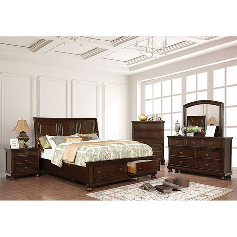 Castor Bed Model Cm7590Ch-E.King Bed By Furniture Of America 