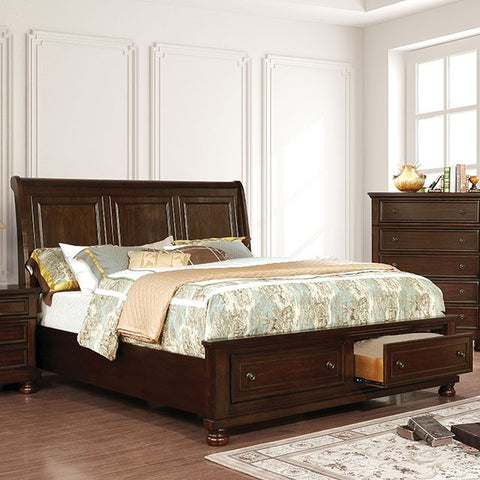 Castor Bed Model Cm7590Ch-E.King Bed By Furniture Of America 