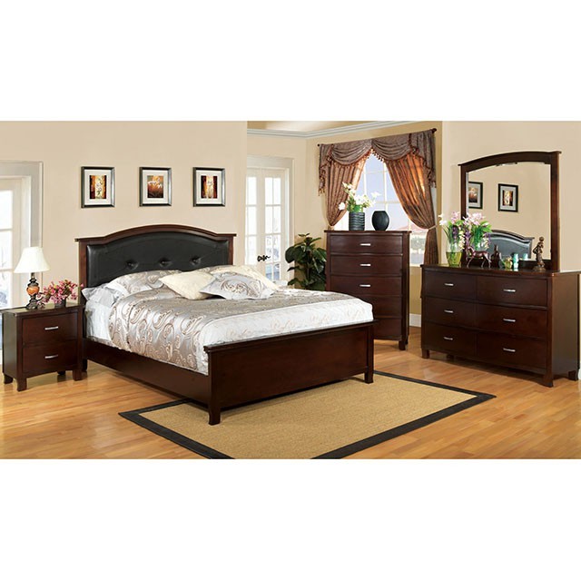 Crest View Bed Model Cm7599-Queen Bed By Furniture Of America 