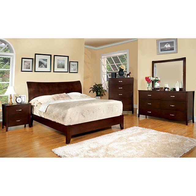 Midland Bed Model Cm7600-Queen Bed By Furniture Of America 
