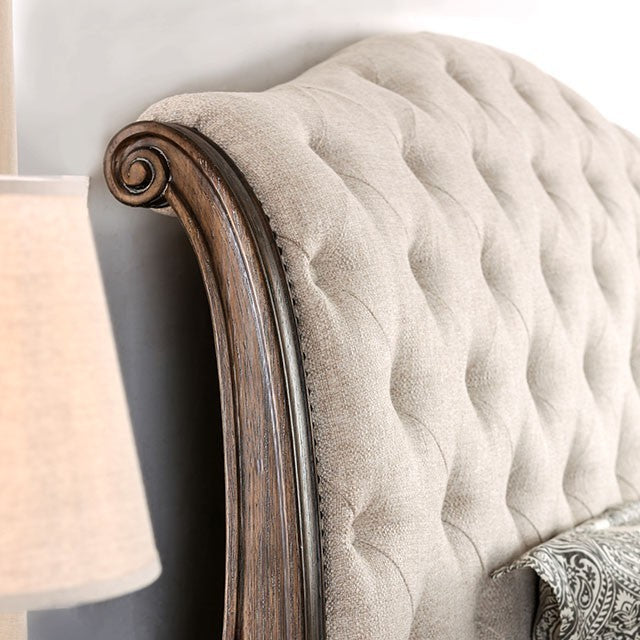 Lysandra Bed Model Cm7663-Queen Bed By Furniture Of America 