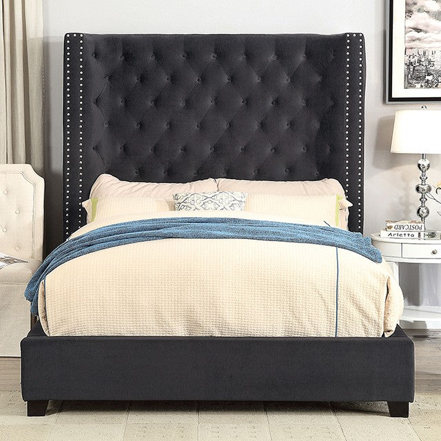 Rosabelle Bed Model Cm7669Bk-Cal.King Bed By Furniture Of America 