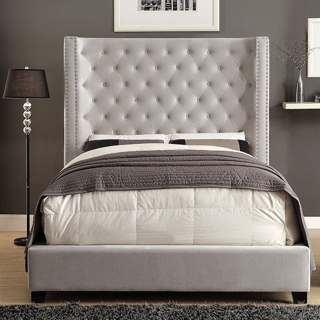 Rosabelle Bed Model Cm7669Iv-E.King Bed By Furniture Of America 