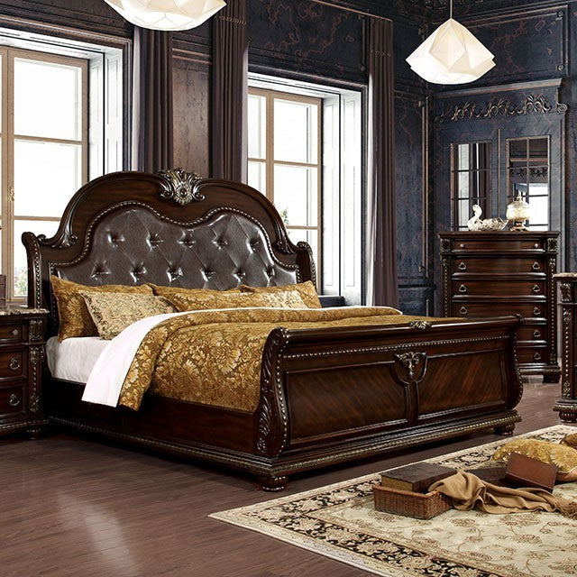 Fromberg Bed Model Cm7670-E.King Bed By Furniture Of America 