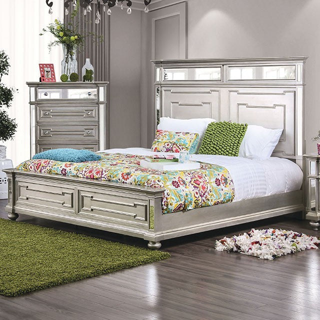 Salamanca Bed Model Cm7673-E.King Bed By Furniture Of America 