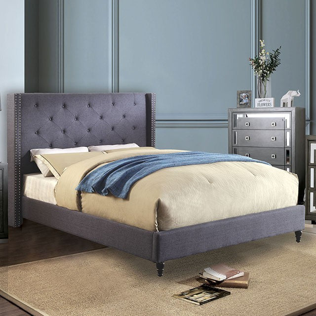 Anabelle Bed Model Cm7677Bl-Full Bed By Furniture Of America 