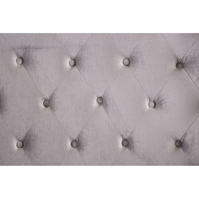 Mirabelle Bed Model Cm7679Gy-Queen Bed By Furniture Of America 