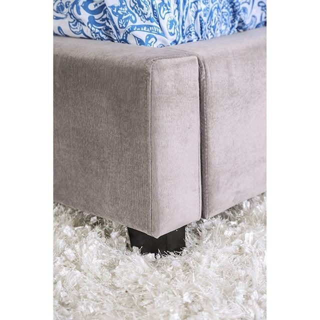 Mirabelle Bed Model Cm7679Gy By Furniture Of America 