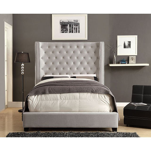 Mirabelle Bed Model Cm7679Iv-E.King Bed By Furniture Of America 