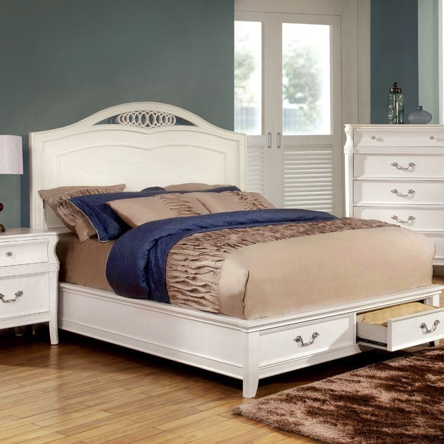 Elvas Bed Model Cm7684-Queen Bed By Furniture Of America 
