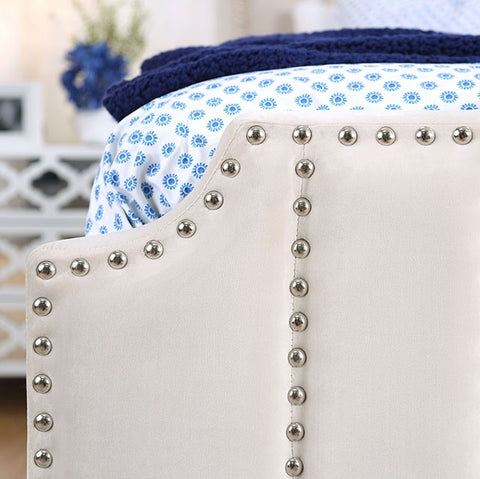 Atria Bed Model Cm7687Bg-Full Bed By Furniture Of America 