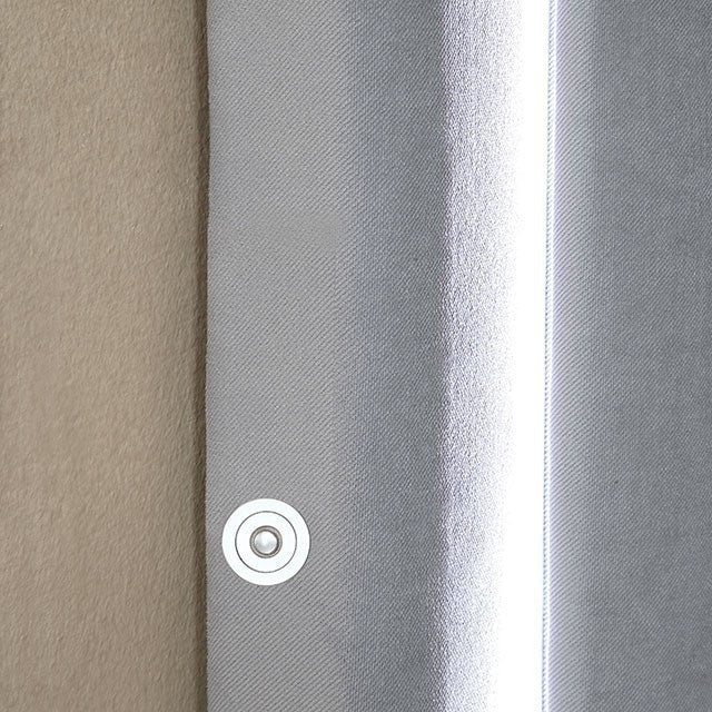 Erglow Bed Model Cm7695Gy-E.King Bed, Gray By Furniture Of America 