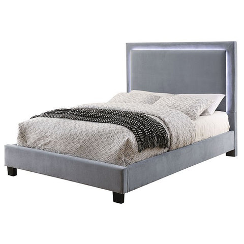 Erglow Bed Model Cm7695Gy By Furniture Of America 