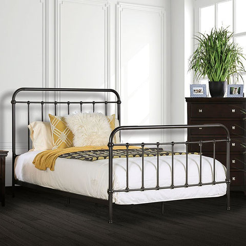 Iria Bed Model Cm7701Gm-Full Bed By Furniture Of America 