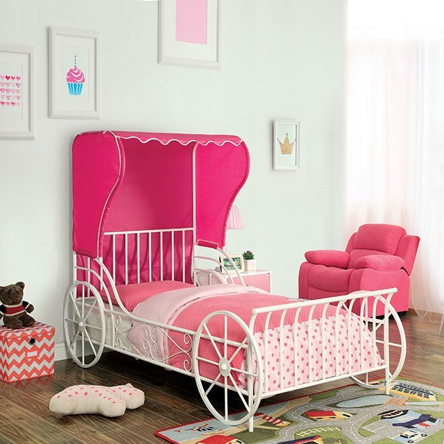 Charm Bed Model Cm7715-Twin Bed By Furniture Of America 