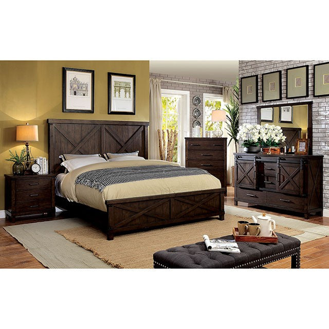 Bianca Bed Model Cm7734-E.King Bed By Furniture Of America 