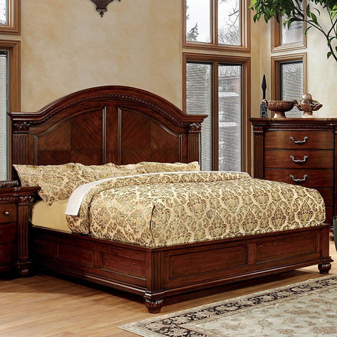 Grandom Bed Model Cm7736-E.King Bed By Furniture Of America 