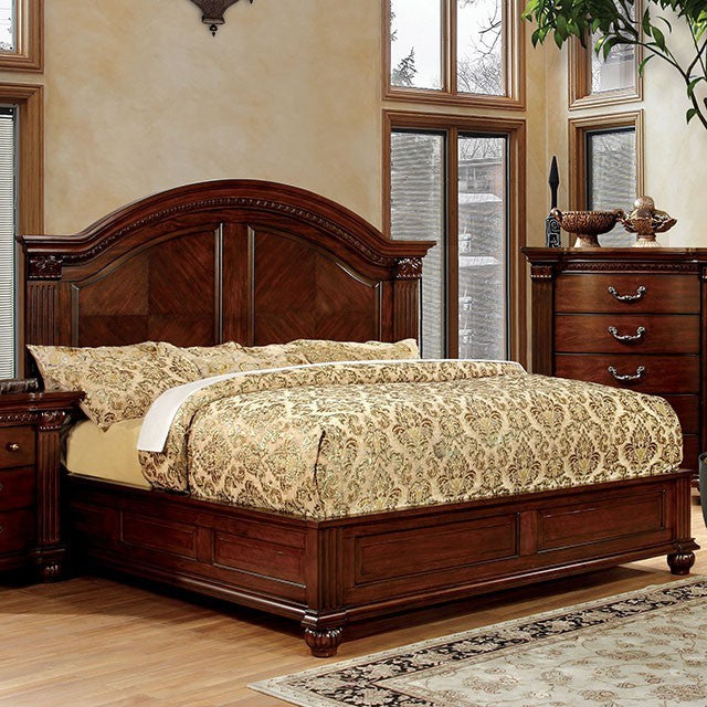 Grandom Bed Model Cm7736-Queen Bed By Furniture Of America 