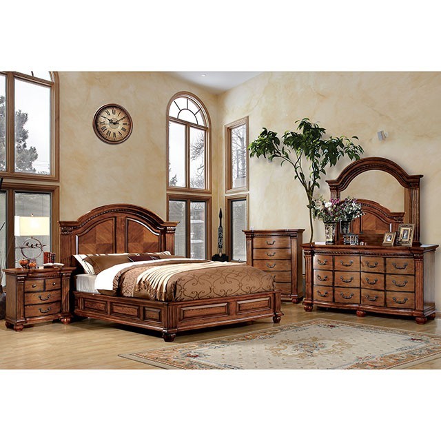 Bellagrand Bed Model Cm7738-Queen Bed By Furniture Of America 