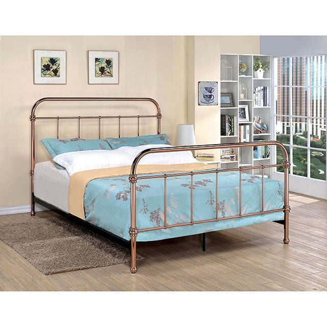 Tamia Bed Model Cm7739-E.King Bed By Furniture Of America 