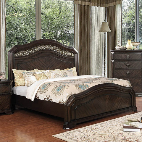 Calliope Bed Model Cm7751-Queen Bed By Furniture Of America 