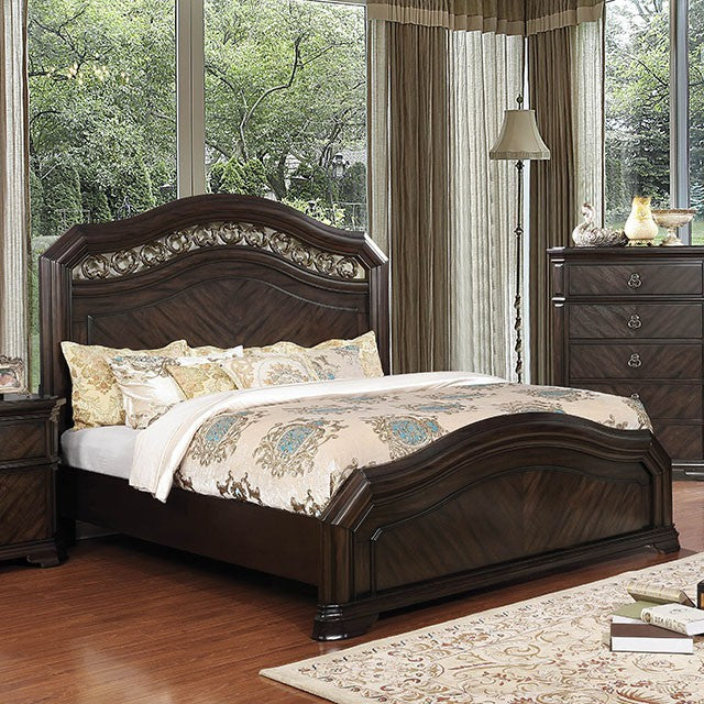 Calliope Bed Model Cm7751-E.King Bed By Furniture Of America 