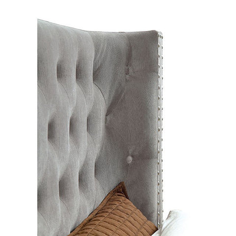 Cayla Bed Model Cm7779Gy-E.King Bed By Furniture Of America 