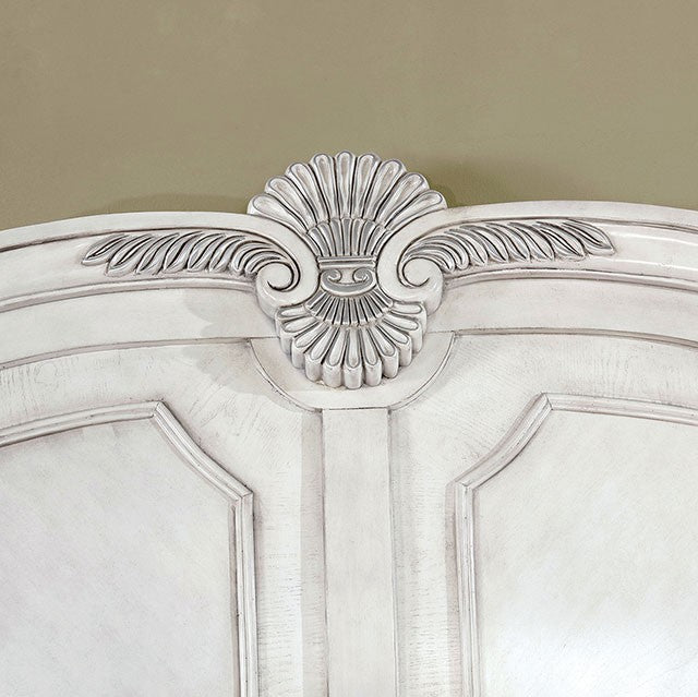 Isidora Bed Model Cm7799Wh-Queen Bed By Furniture Of America 