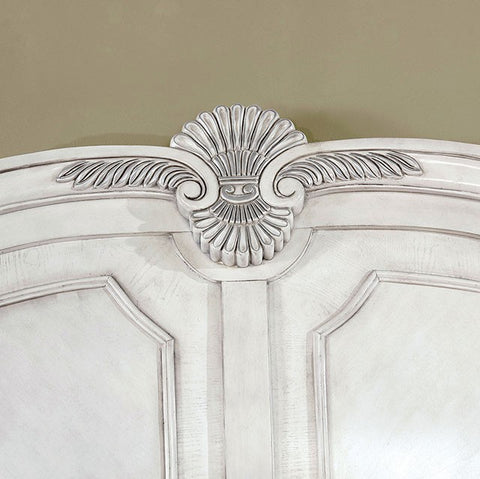 Isidora Bed Model Cm7799Wh-Queen Bed By Furniture Of America 