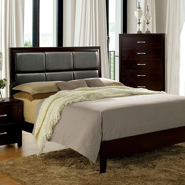 Janine Bed Model Cm7868-E.King Bed By Furniture Of America 