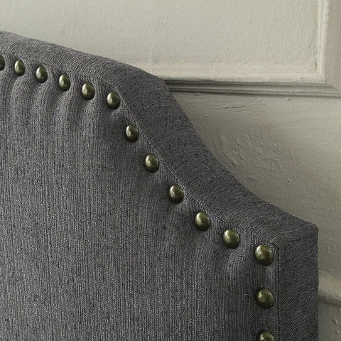 Hasselt Headboard Model Cm7880Gy-Hb-King Headboard By Furniture Of America 