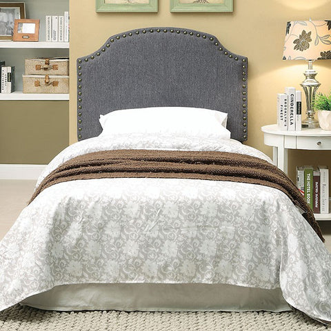 Hasselt Headboard Model Cm7880Gy-Hb-King Headboard By Furniture Of America 